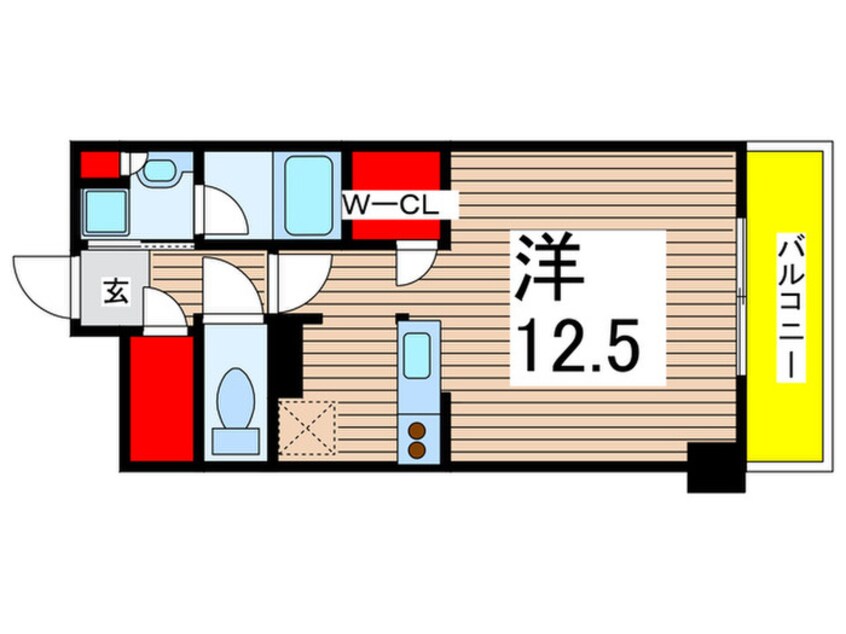 間取図 レジデンス両国駅前