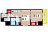 レジデンス両国駅前 1DKの間取り
