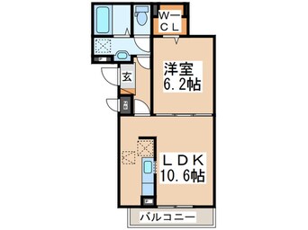 間取図 ピースフル　ガーデン