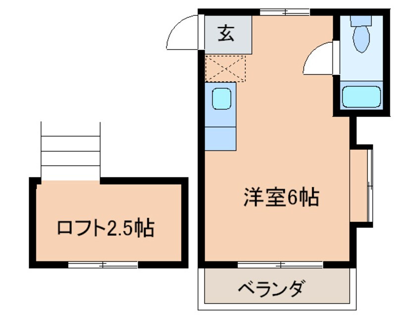 間取図 クロノス狛江