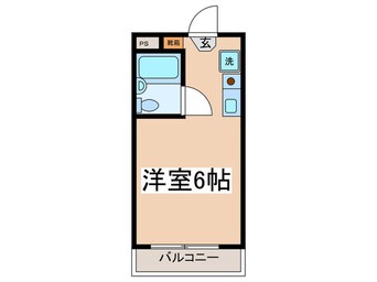 間取図 モナ－クマンション桜上水