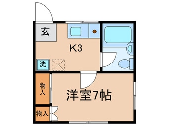 間取図 ハイツエルトゥ－ラ