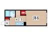 ユーコーポA 1Kの間取り