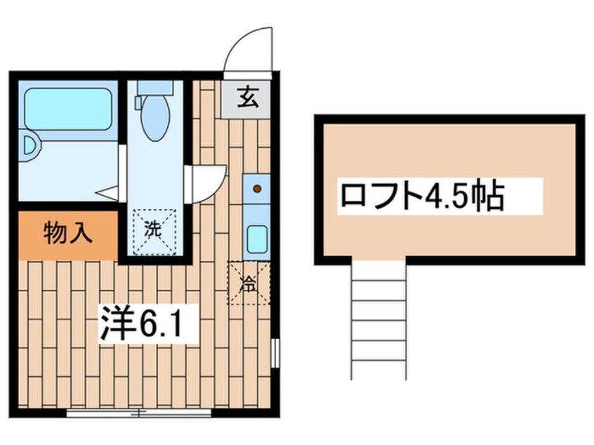 間取図 横濱倶楽部ハウスWest