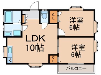 間取図 クレ－ル・メゾン鷺宮