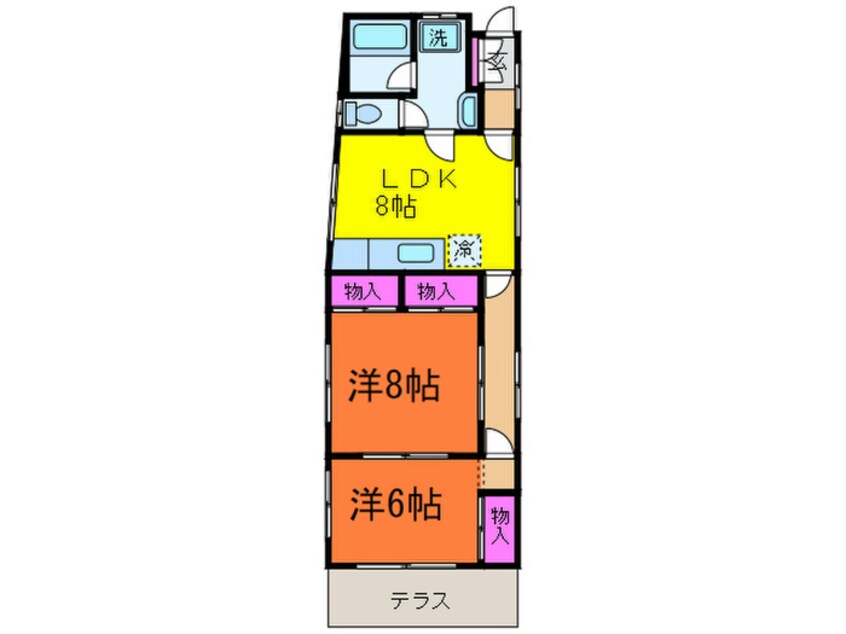 間取図 カ－サ・オザワ