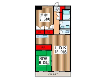 間取図 サイレンス扶桑
