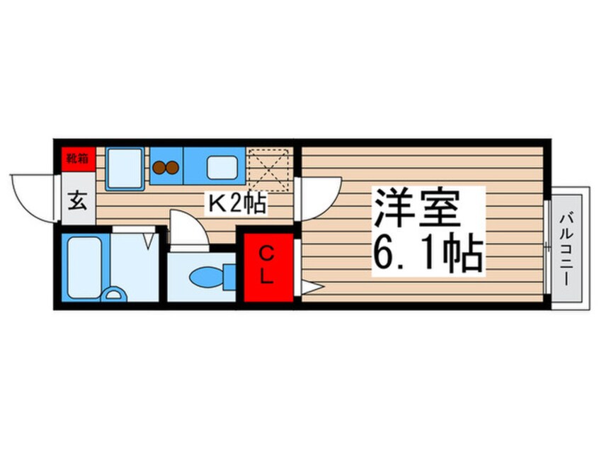 間取図 ひまわりハウスＡ