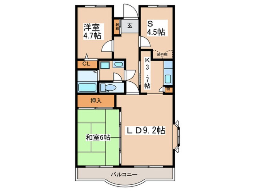 間取図 フォレストマンション