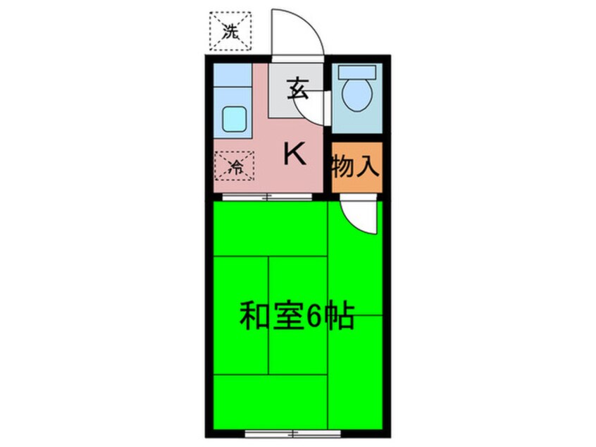 間取図 清水荘