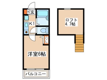 間取図 ロフティ向ヶ丘遊園