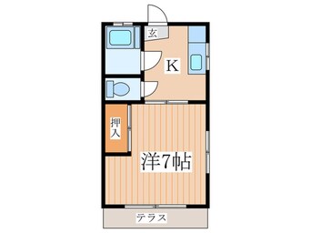 間取図 第三加藤荘