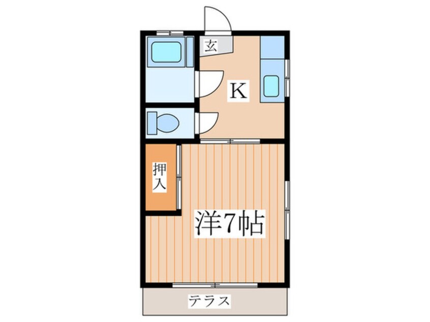 間取図 第三加藤荘