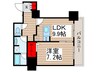 ﾛｲﾔﾙﾊﾟｰｸｽﾀﾜｰ南千住 1LDKの間取り