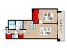 ﾛｲﾔﾙﾊﾟｰｸｽﾀﾜｰ南千住 1LDKの間取り
