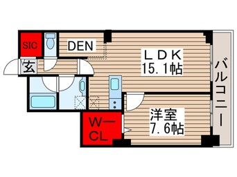 間取図 ﾛｲﾔﾙﾊﾟｰｸｽﾀﾜｰ南千住