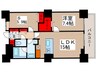 ﾛｲﾔﾙﾊﾟｰｸｽﾀﾜｰ南千住 1LDK+Sの間取り
