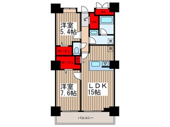 間取図 ﾛｲﾔﾙﾊﾟｰｸｽﾀﾜｰ南千住