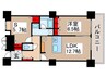ﾛｲﾔﾙﾊﾟｰｸｽﾀﾜｰ南千住 1LDK+Sの間取り