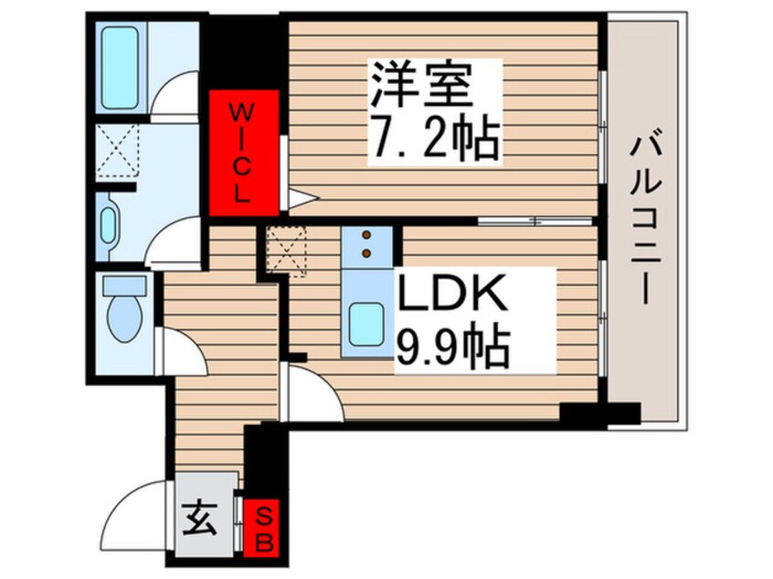 間取図 ﾛｲﾔﾙﾊﾟｰｸｽﾀﾜｰ南千住