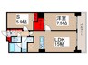 ﾛｲﾔﾙﾊﾟｰｸｽﾀﾜｰ南千住 1LDK+Sの間取り