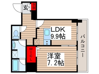 間取図 ﾛｲﾔﾙﾊﾟｰｸｽﾀﾜｰ南千住