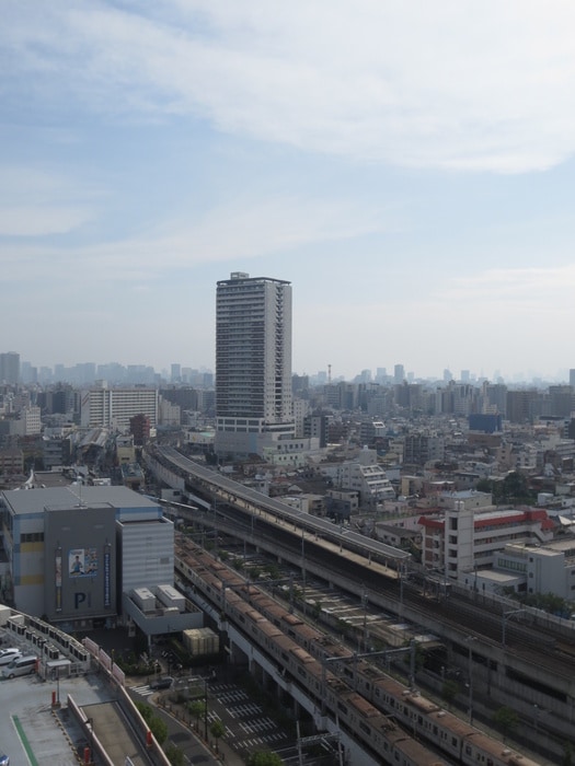 室内からの展望 ﾛｲﾔﾙﾊﾟｰｸｽﾀﾜｰ南千住