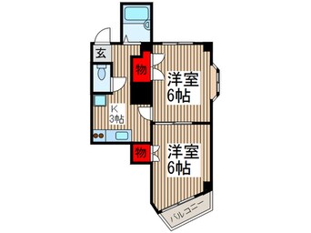 間取図 サウスヒル川越