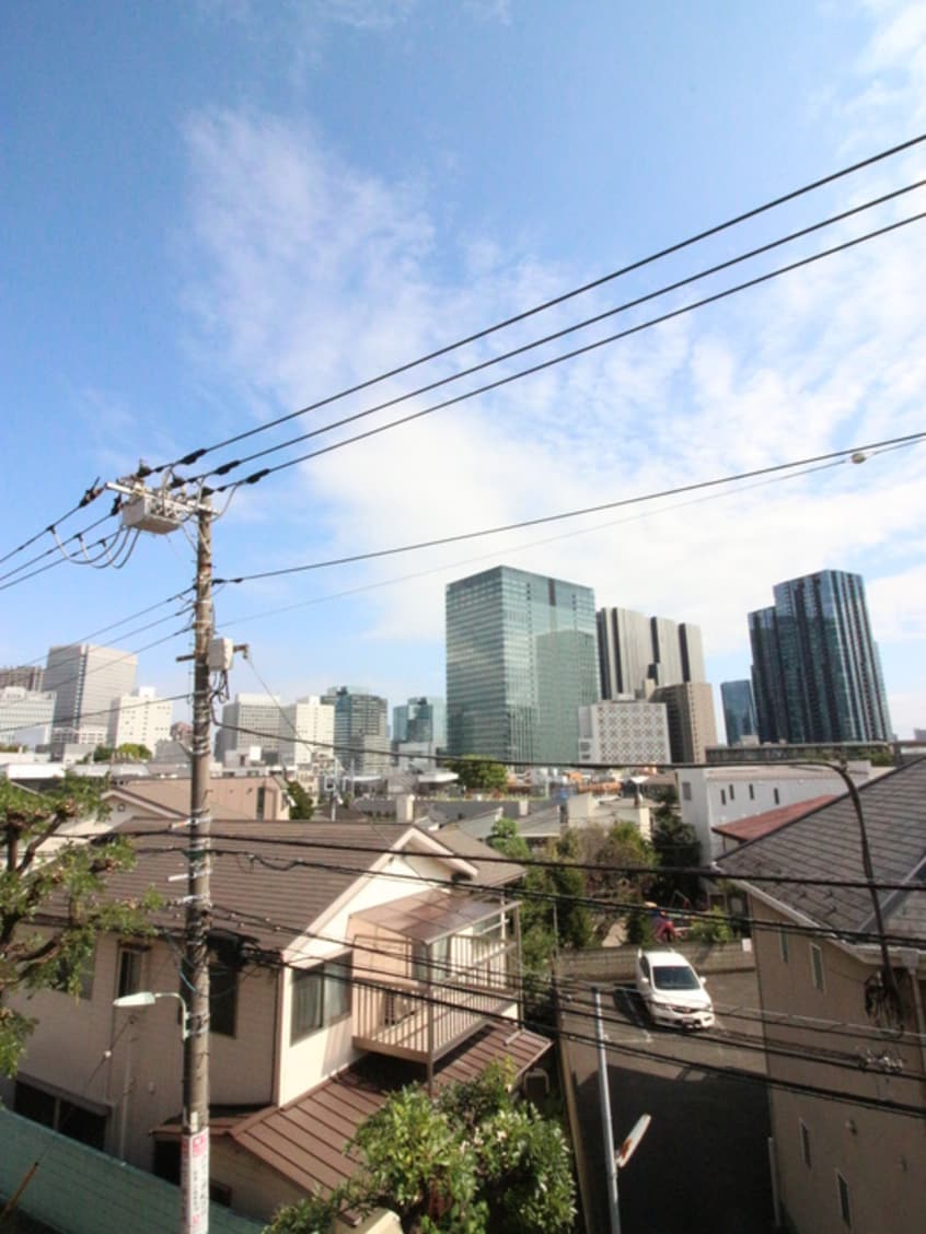 室内からの展望 ファミネスハイツ海老沢