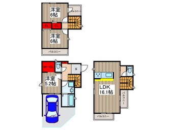 間取図 Kolet松戸