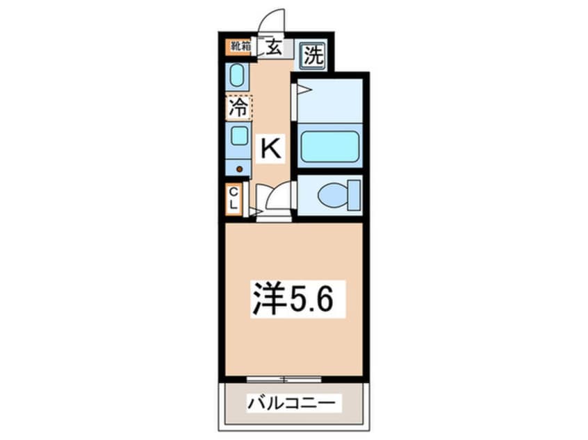 間取図 ドミール大倉山