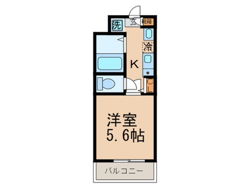 間取図 ドミール大倉山