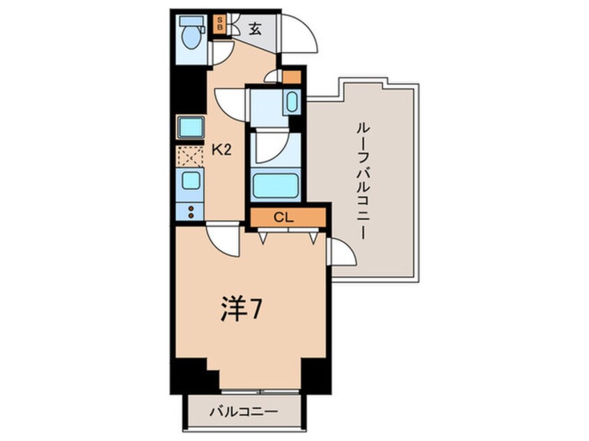 間取図 グランヴァン赤坂（902）