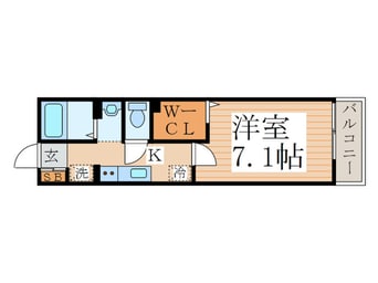 間取図 コンフォール杉並