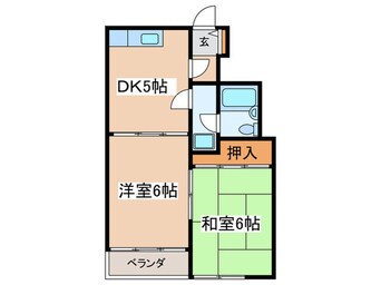 間取図 ラポールヤマミツ
