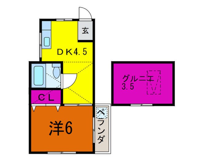 間取り図 メゾン山崎