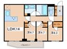 CLARITIA YOKOHAMA TAMMACHI 3LDKの間取り