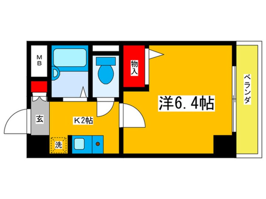 間取図 フォーラムビル