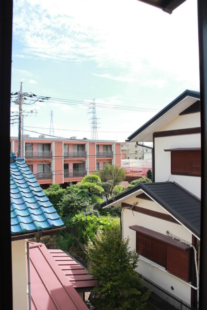 室内からの展望 ラ メ－ゾン デ フル－ル