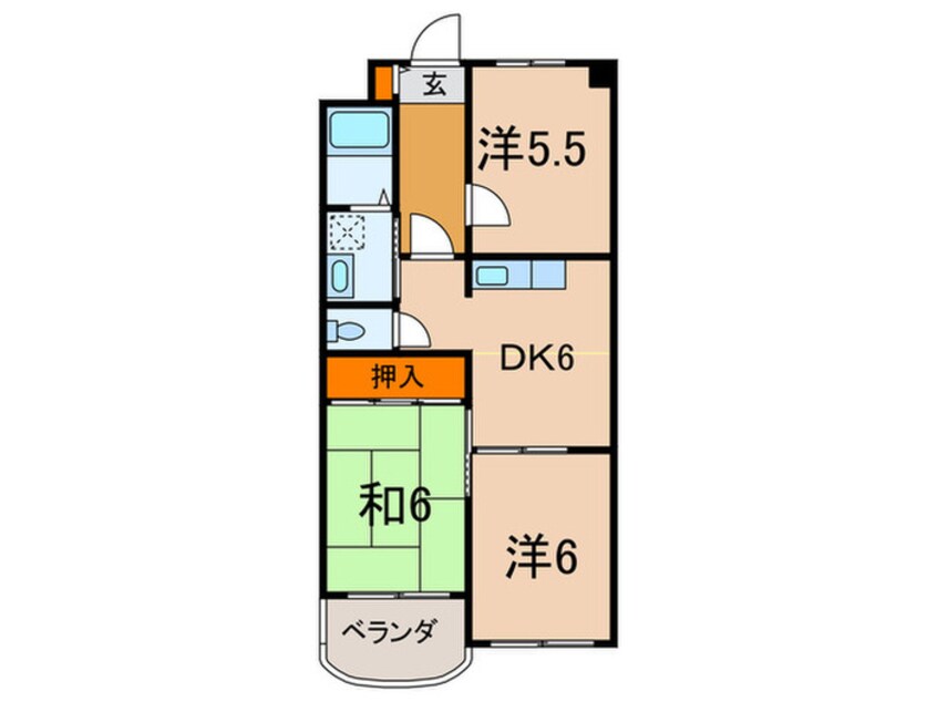 間取図 ラーバンヤマミツ