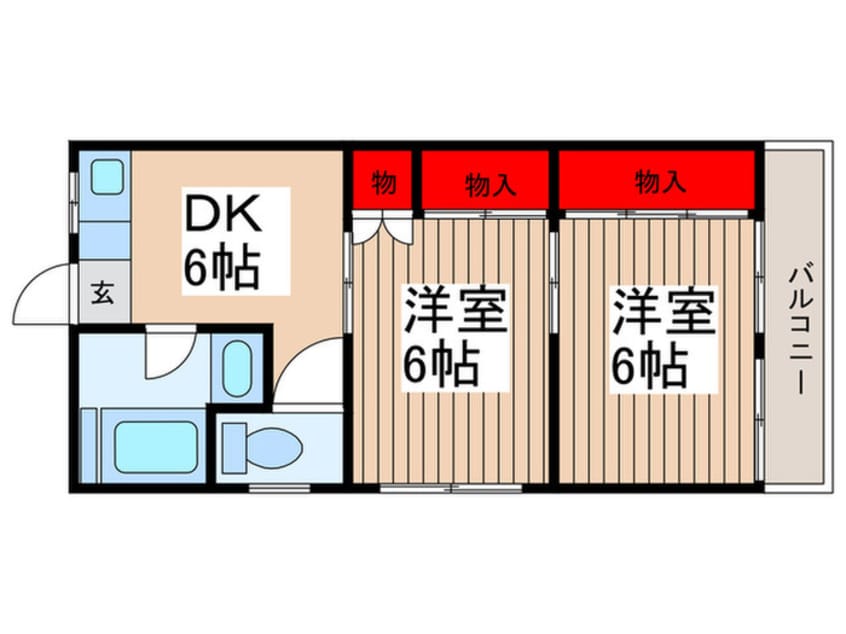 間取図 メゾン南千住