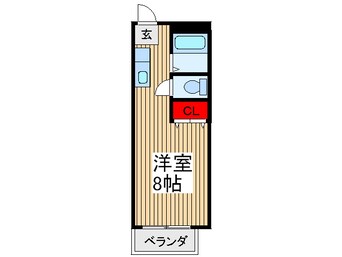 間取図 コーポ松浦