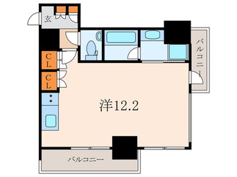 間取図 パークキューブ愛宕山タワー