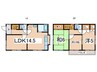 田浦町１丁目戸建 3LDKの間取り