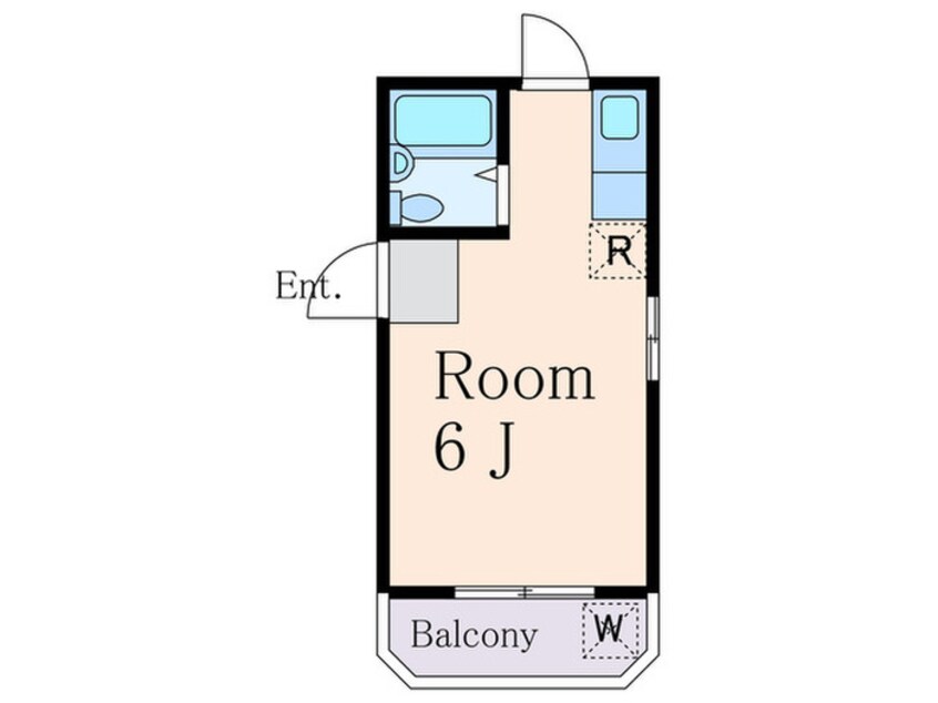 間取図 AMSﾏﾝｼｮﾝ祐天寺