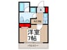 EC Square 1Kの間取り