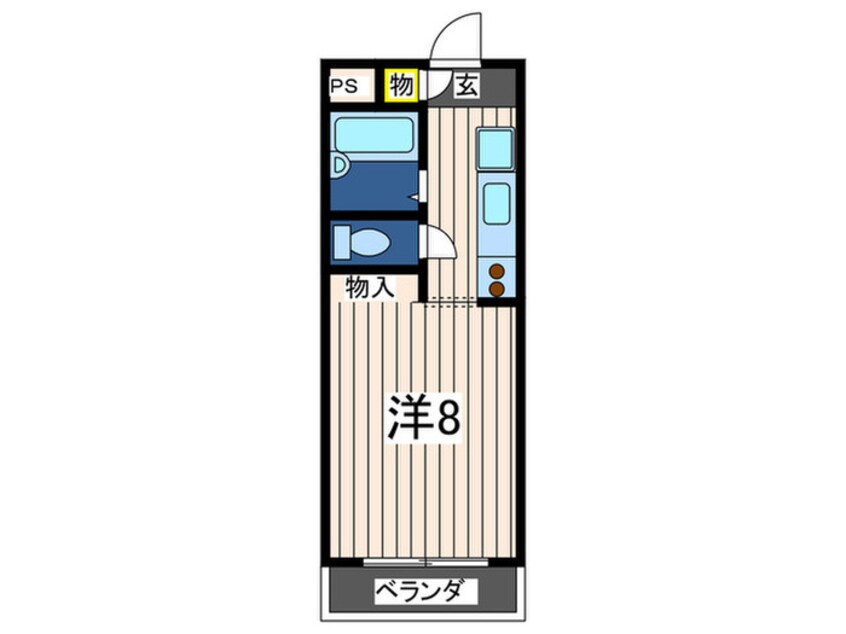 間取図 カーサ７０３