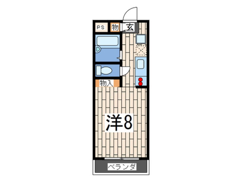 間取図 カーサ７０３