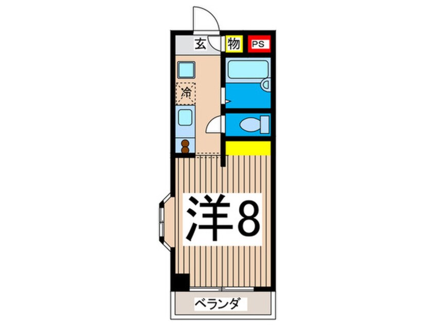 間取図 カーサ７０３