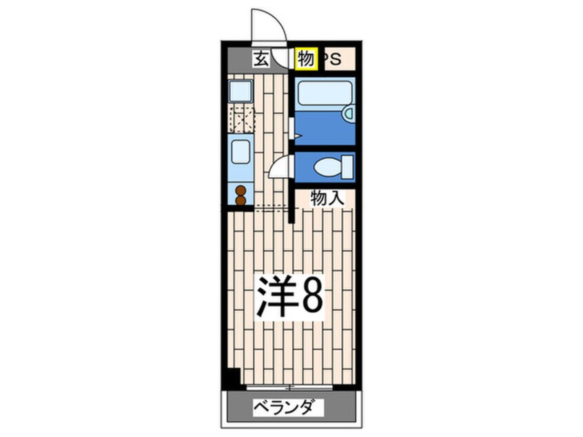 間取図 カーサ７０３